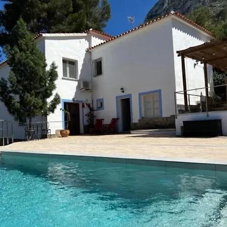 House With Swimming Pool And Amazing Sea And Mountain Views In Montgo, * Denia