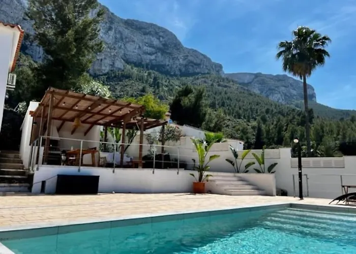 House With Swimming Pool And Amazing Sea And Mountain Views In Montgo, * Denia