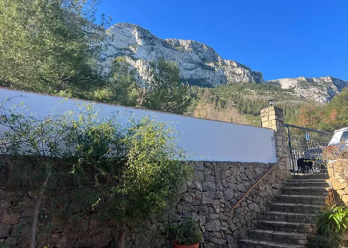 Tatil Evi House With Swimming Pool And Amazing Sea And Mountain Views In Montgo,