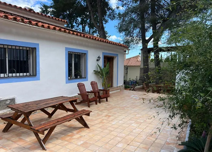 House With Swimming Pool And Amazing Sea And Mountain Views In Montgo, Denia