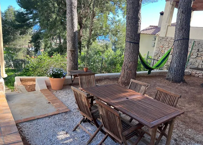 House With Swimming Pool And Amazing Sea And Mountain Views In Montgo, Denia