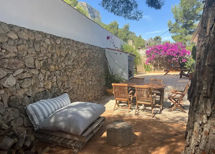 House With Swimming Pool And Amazing Sea And Mountain Views In Montgo, * Denia