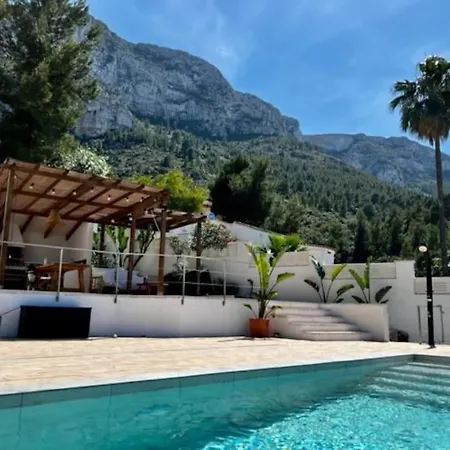 House With Swimming Pool And Amazing Sea And Mountain Views In Montgo, * Дения
