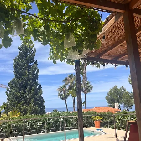 House With Swimming Pool And Amazing Sea And Mountain Views In Montgo, 別荘 *