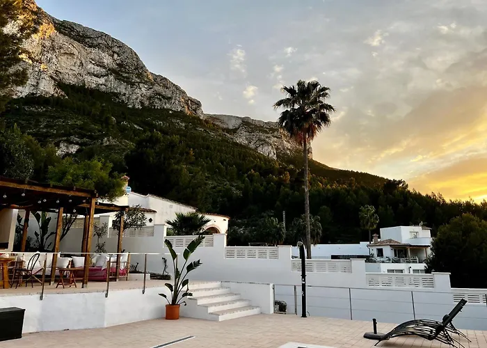 House With Swimming Pool And Amazing Sea And Mountain Views In Montgo, *