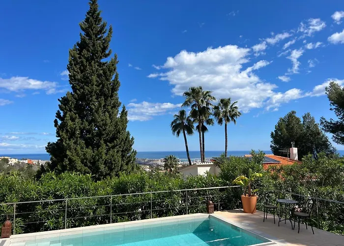 بيت للعطل House With Swimming Pool And Amazing Sea And Mountain Views In Montgo,